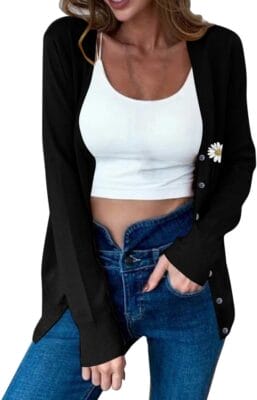 Damen Strickjacke