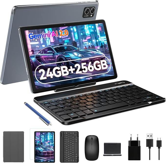 TABWEE Tablet mit Tastatur und Stift – 78% Rabatt