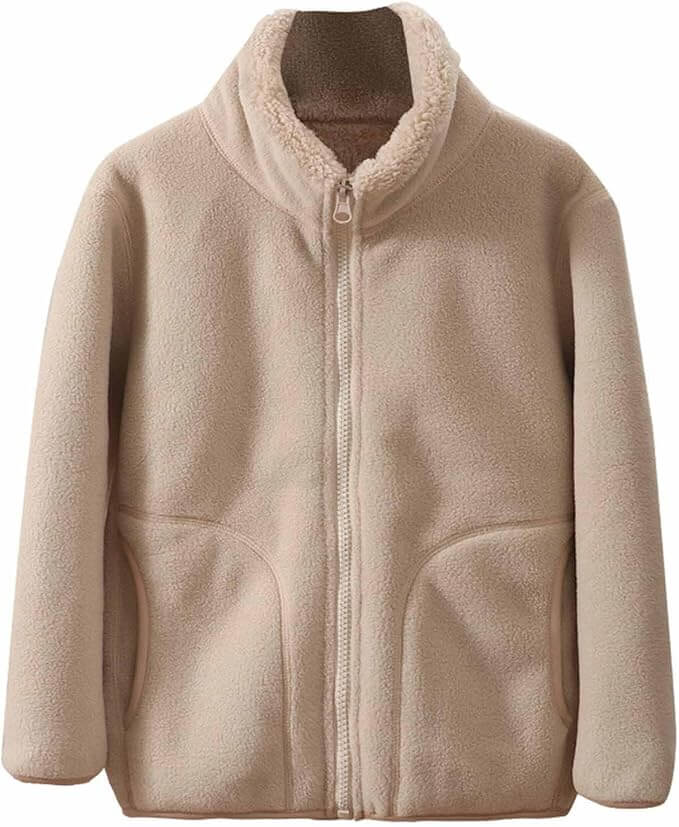 Warme Fleecejacke für Kinder – 50% Rabatt