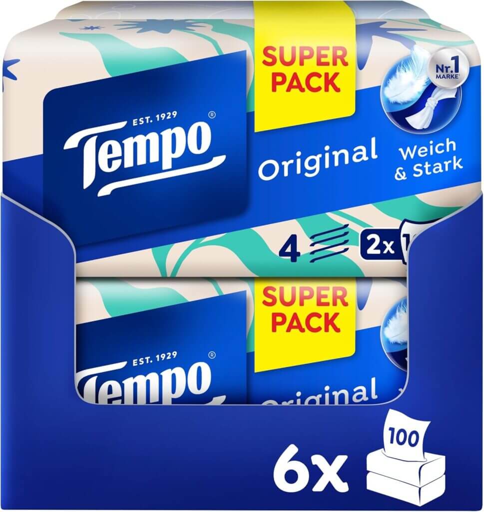 Tempo Original Taschentücher Box – 37% Rabatt