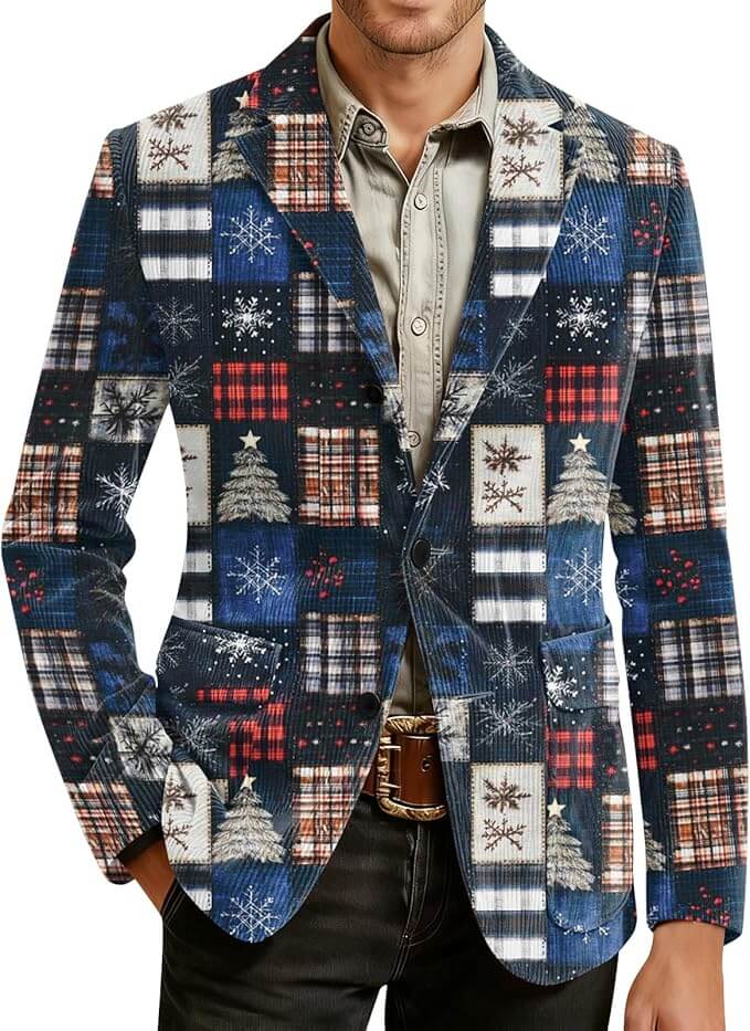 Herren Weihnachtssakko – 50% Rabatt