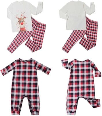 Weihnachts Pyjama Familie Set