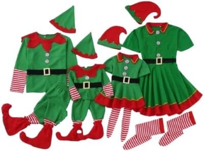Weihnachtselfen Kostuem 1