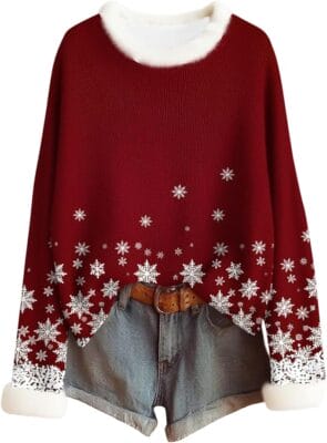 Weihnachtspullover Damen