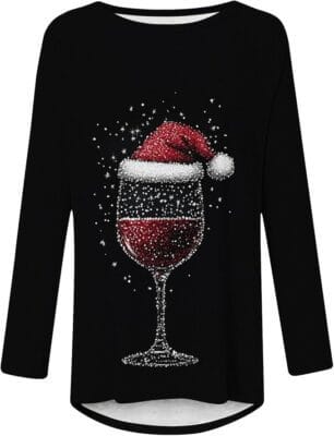 Damen Weihnachtsshirt 