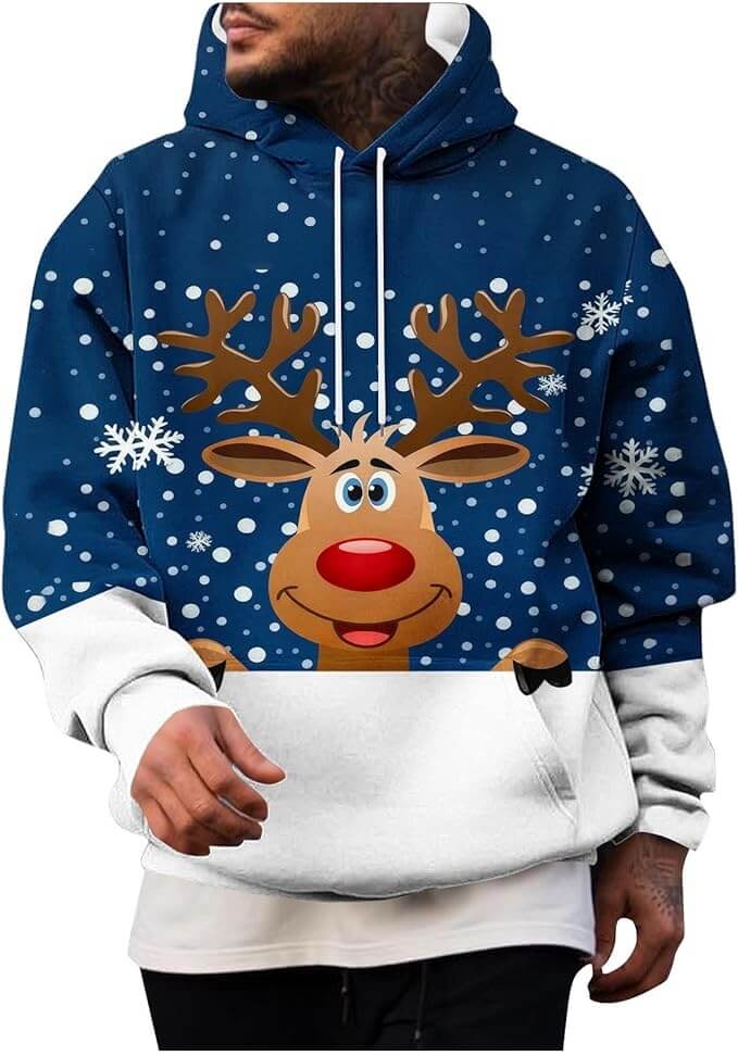 Herren Weihnachtspullover – 50% Rabatt