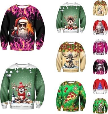 Weihnachtspullover Herren