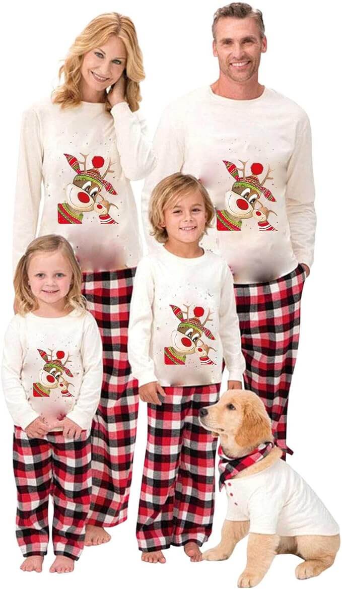 Weihnachtspyjama Set – 70% Rabatt