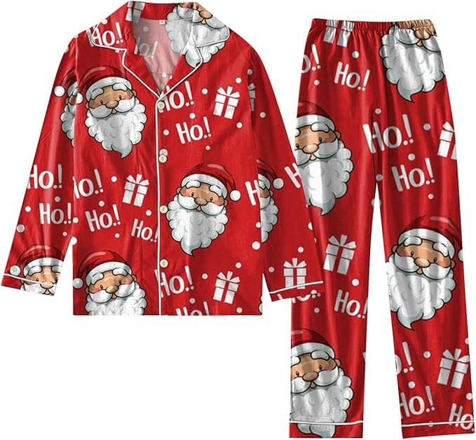 Damen Weihnachtspyjama Set – 30% Rabatt