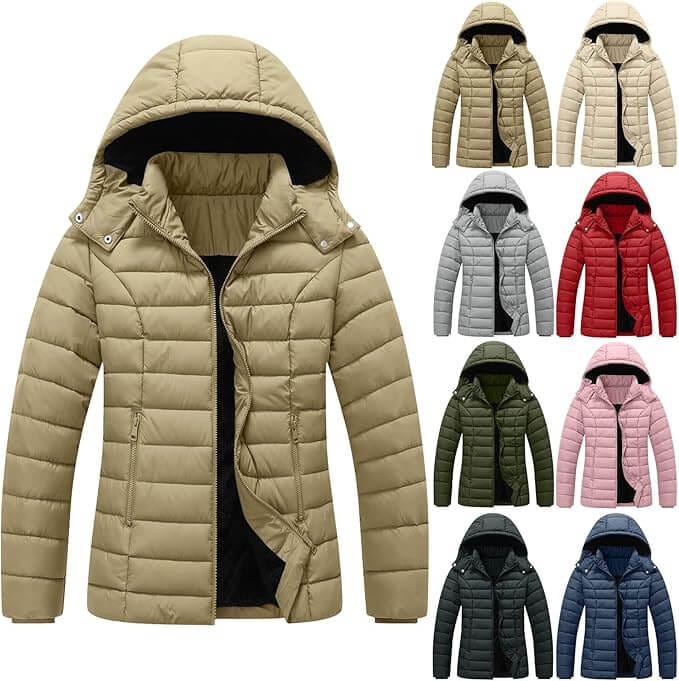Winterjacke Damen Stehkragen – 50% Rabatt