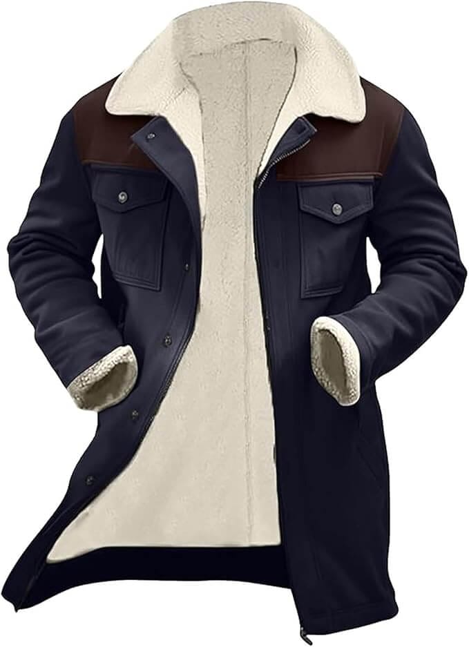 Gefütterte Herren Winterjacke – 30% Rabatt