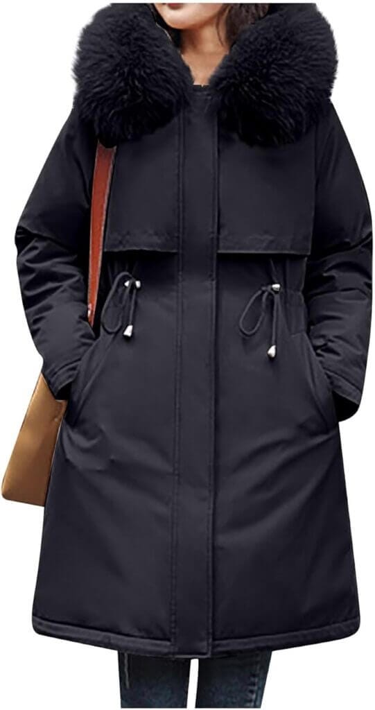Damen Winterparka mit Kapuze – 30% Rabatt