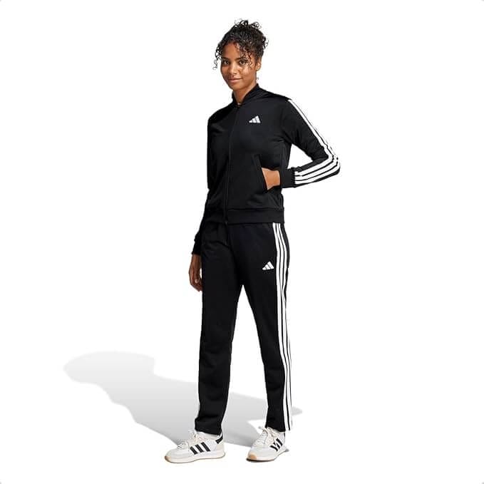 adidas Damen Essentials 3-stripes Tracksuit Trainingsanzug – 37% Rabatt