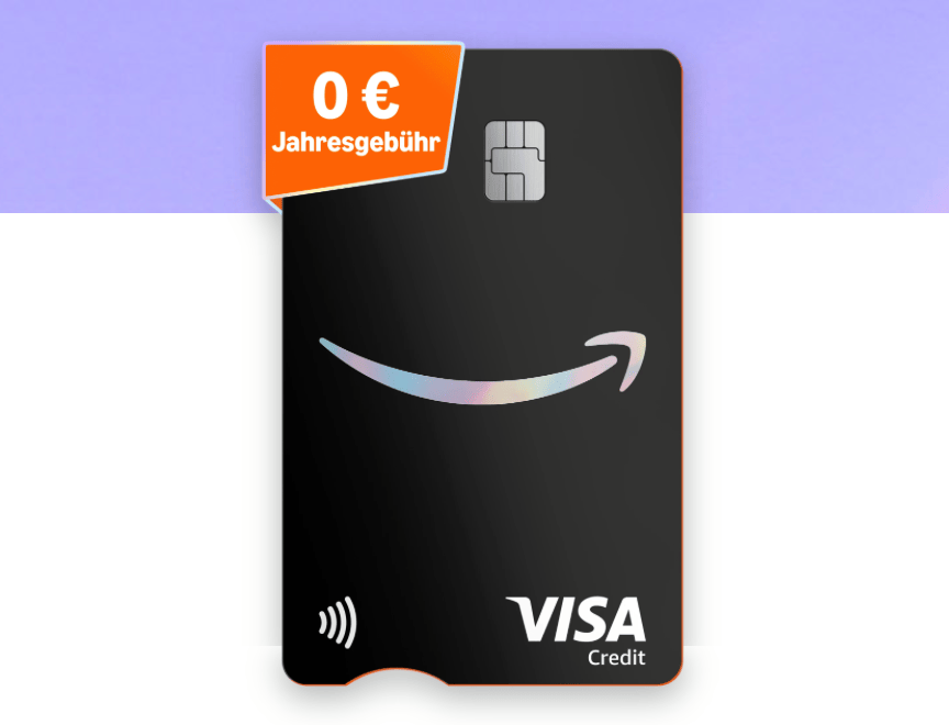 Amazon Visa Kreditkarte mit 15 € Startguthaben