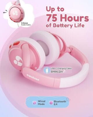 awatrue Bluetooth Kopfhörer Kinder