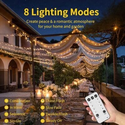 sylvwin Lichterkette 30m - 50% Rabatt 2 sylvwin Lichterkette