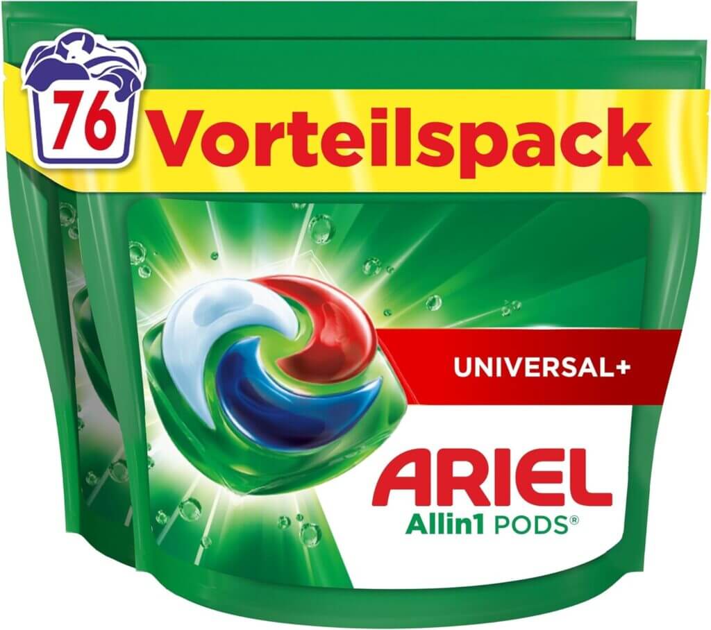 Ariel Waschmittel Pods All-in-1 – 33% Rabatt