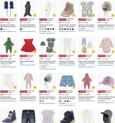 Baby Angebote - schon ab 2,08 € 2 Baby Angebote