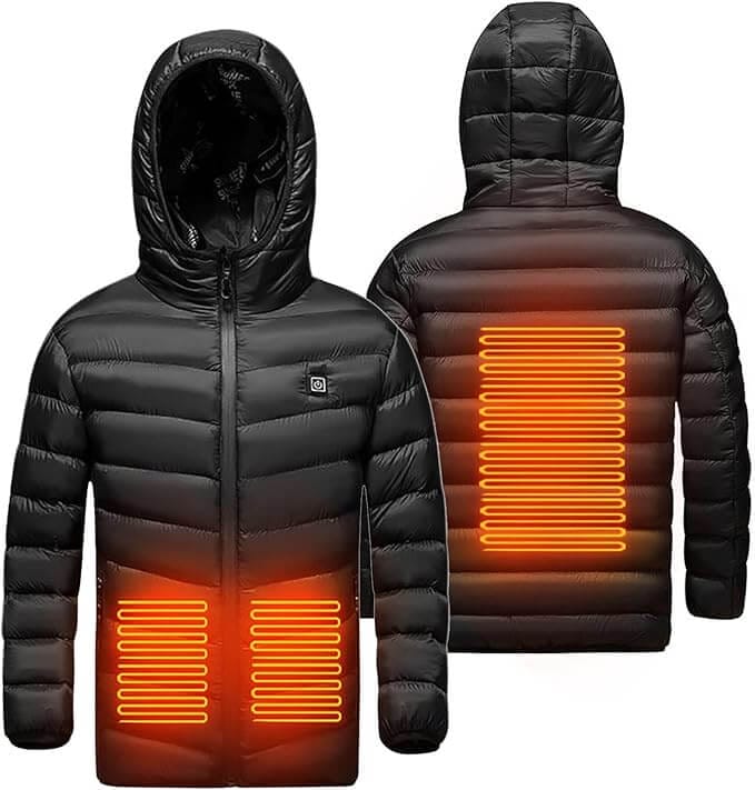Beheizbare Jacke für Kinder – 60% Rabatt