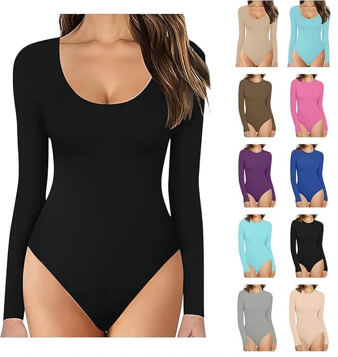 Body Langarm Damen – 50% Rabatt