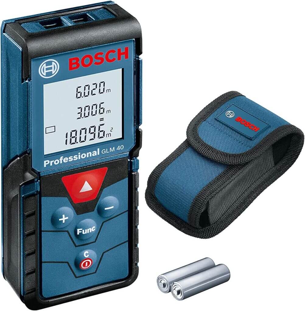 Bosch Professional Laser Entfernungsmesser GLM 40 – 45% Rabatt