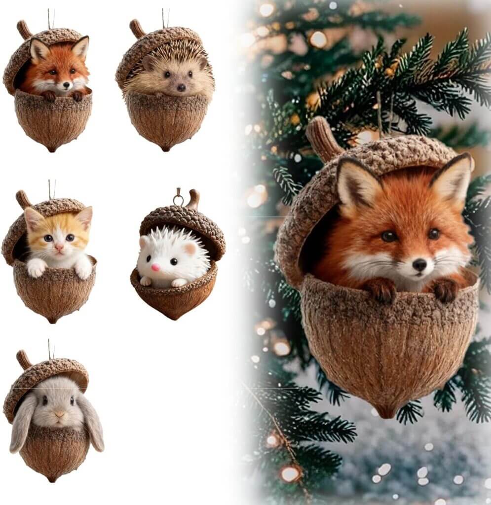 Christbaumschmuck Forests Animal zum Anhängen – 70% Rabatt