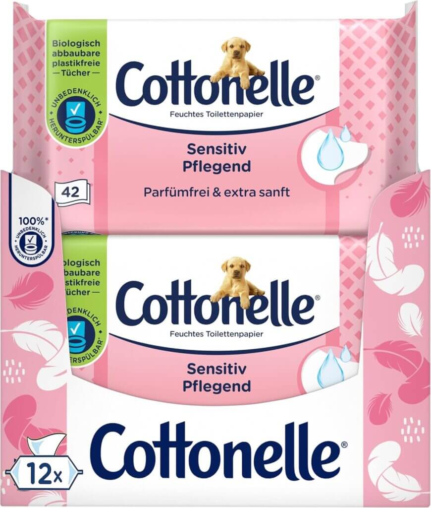 Cottonelle Feuchtes Toilettenpapier – 43% Rabatt