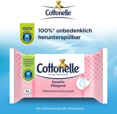 Cottonelle Feuchtes Toilettenpapier - 43% Rabatt 2 Cottonelle Feuchtes Toilettenpapier