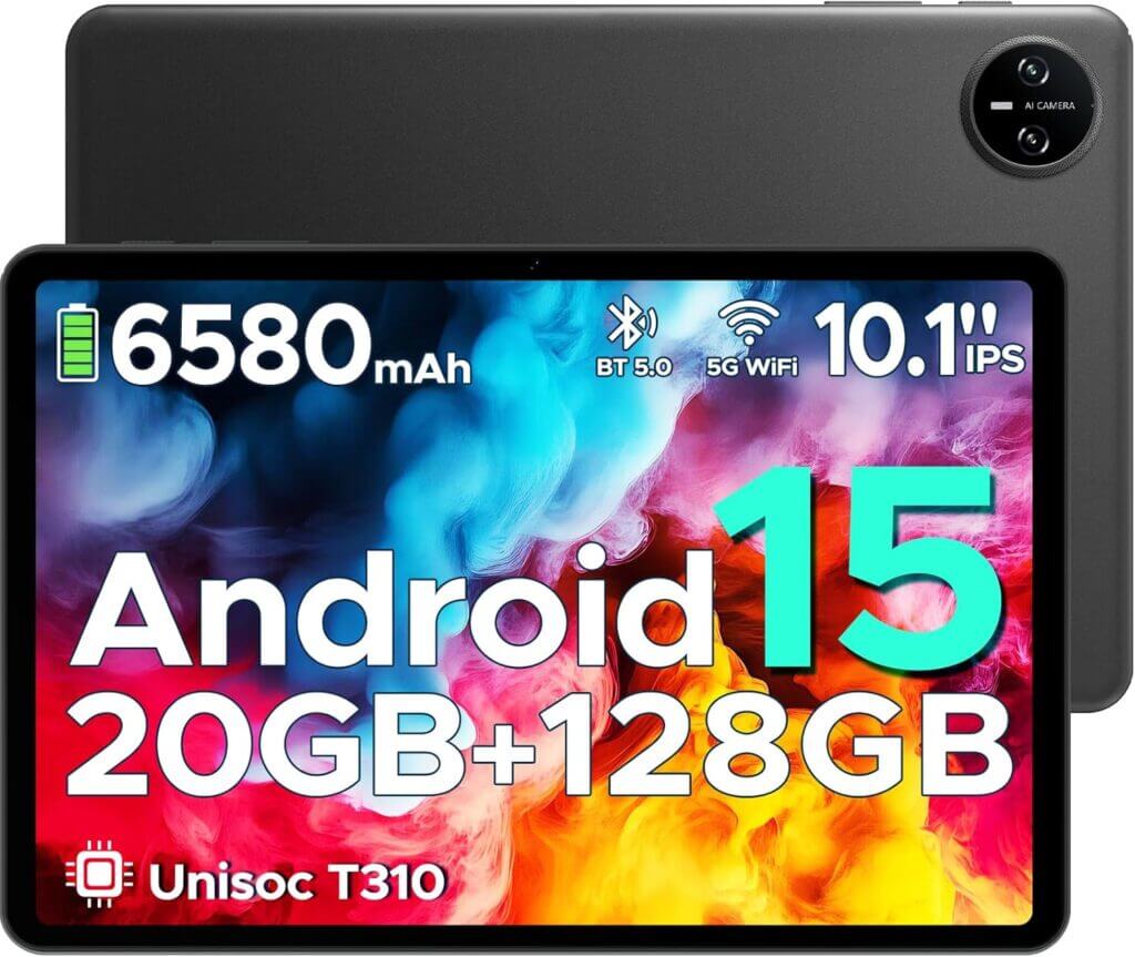 DOOGEE Tab A9 Pro Android 15 Tablet 10 Zoll – 38% Rabatt