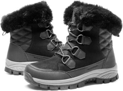 DREAM PAIRS Damen Winterstiefel