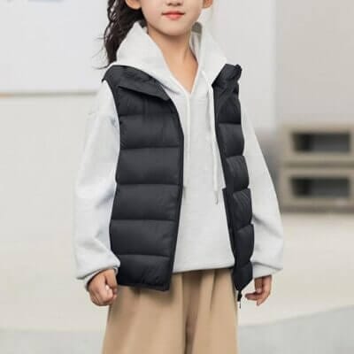 Daunenweste für Kinder - 65% Rabatt 2 Daunenweste fuer Kinder