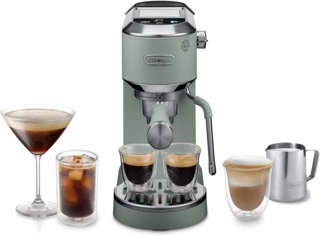 De’Longhi Siebträgermaschine Dedica Duo EC890.GR – 44% Rabatt