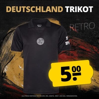 Deutschland Retro Trikot - 5,00 € 2 Deutschland Retro Trikot