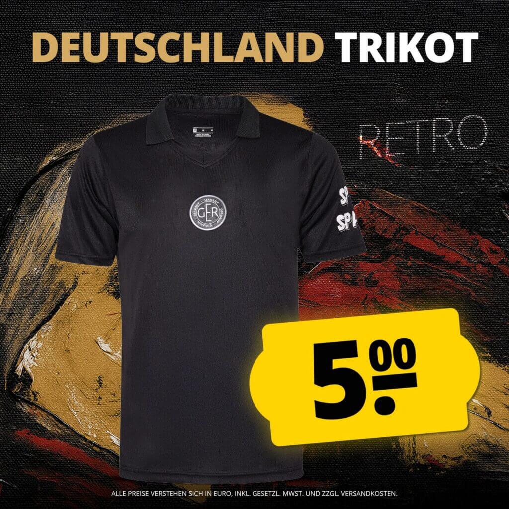 Deutschland Retro Trikot – 5,00 €
