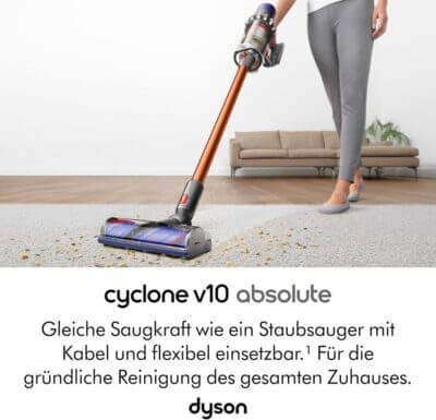 Dyson Cyclone V10 Absolute kabelloser Staubsauger