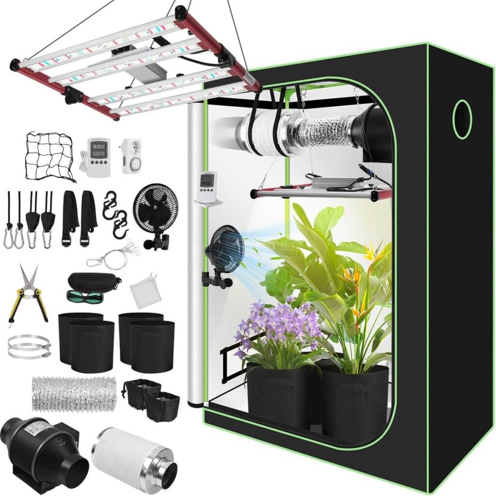 Growzelt Komplettset – 30% Rabatt