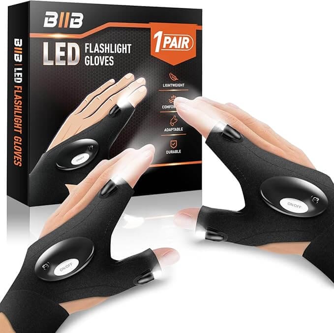 Mega- Preis: LED Handschuhe mit Licht – 64% Rabatt