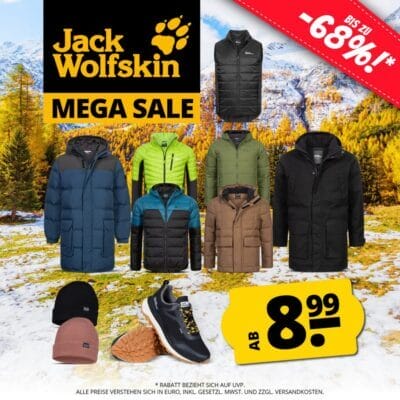 Jack Wolfskin MEGA SALE - BIS ZU 68% Rabatt 2 Jack Wolfskin MEGA SALE