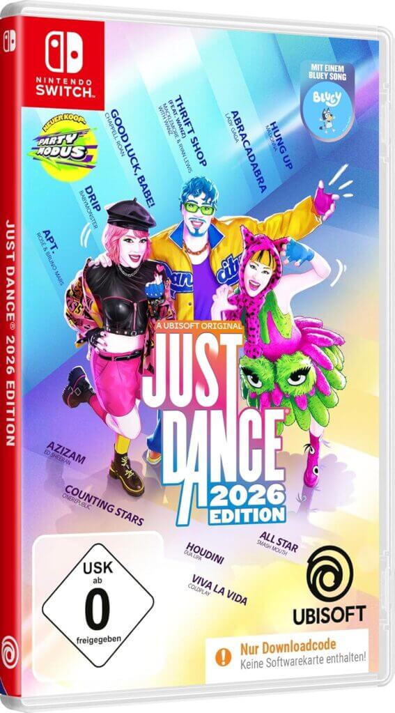Just Dance 2026 Edition Nintendo Switch – 40% Rabatt
