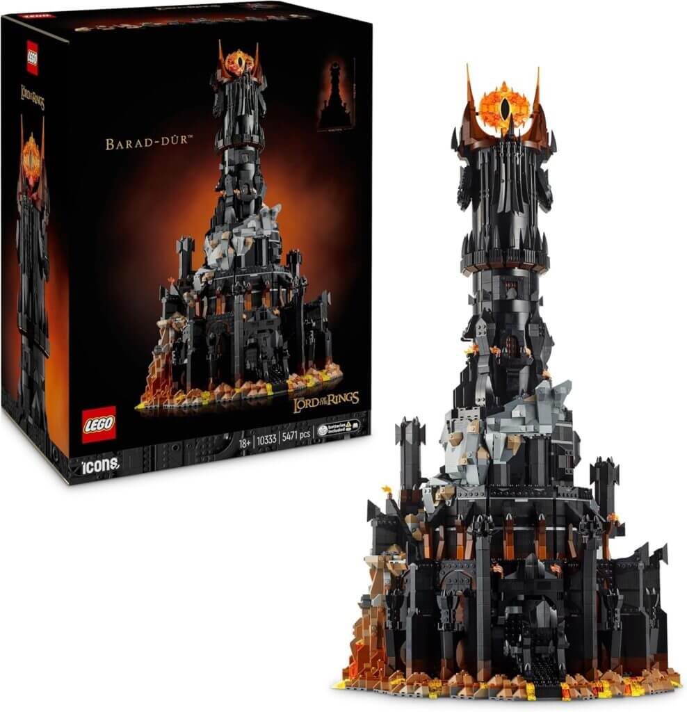 LEGO Icons Der Herr der Ringe: Barad-dûr Set – 26% Rabatt