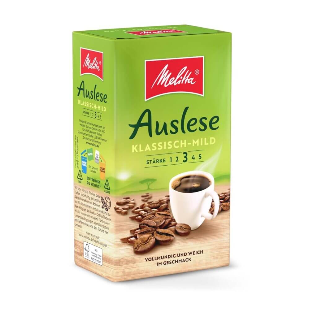 Melitta Auslese Klassisch-Mild Filter-Kaffee – 51% Rabatt