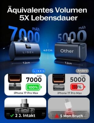 LISEN Mini Powerbank