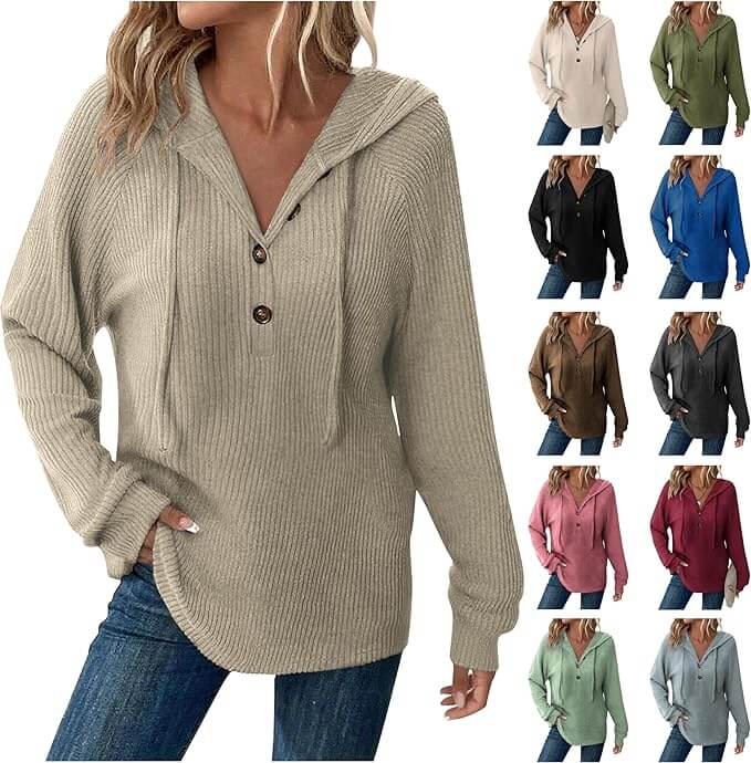 Oversize Hoodie für Damen – 50% Rabatt