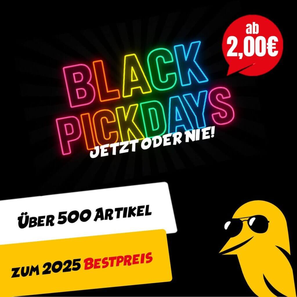BLACK PICK DAYS BEI PICKSPORT – AB 2 €