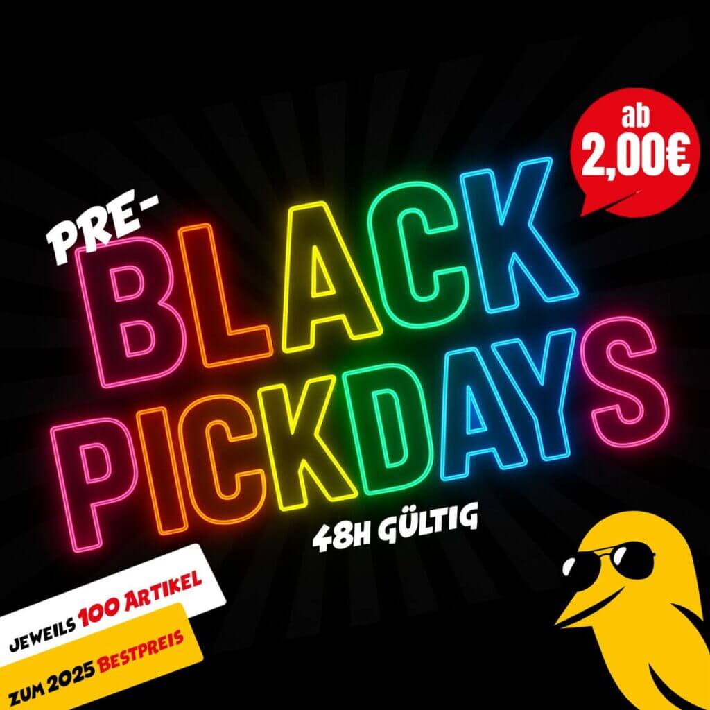 PICKSPORT Pre Black Pickdays Aktion – Angebote ab 2€