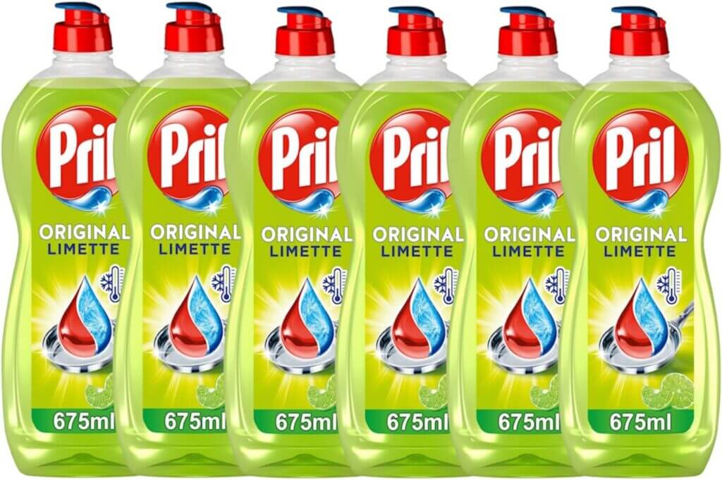 PRIL Original Limette Spülmittel 6 x 675 ml – 20% Rabatt