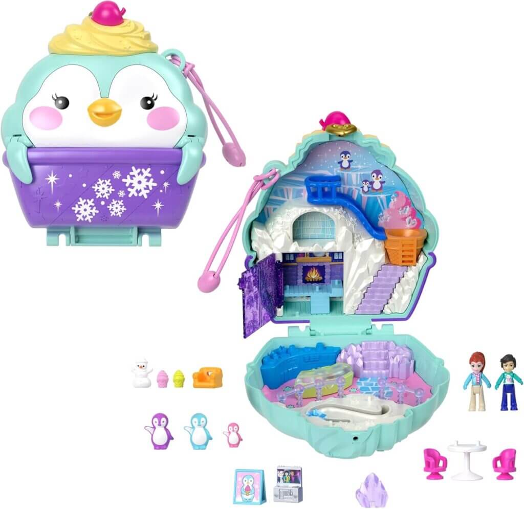 Polly Pocket Winterliche Pinguin Schatulle – 56% Rabatt