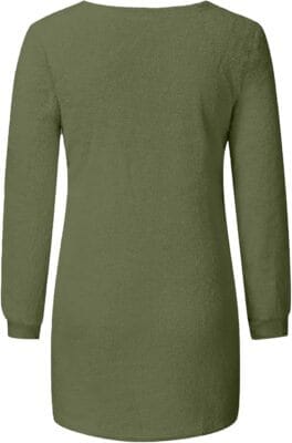 Einfarbiger Pullover für Damen - 50% Rabatt 2 Pullover Damen