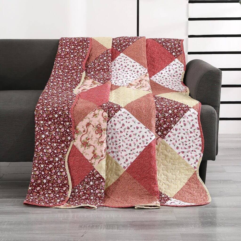 Qucover Tagesdecke Patchwork 150x200cm – 15% Rabatt