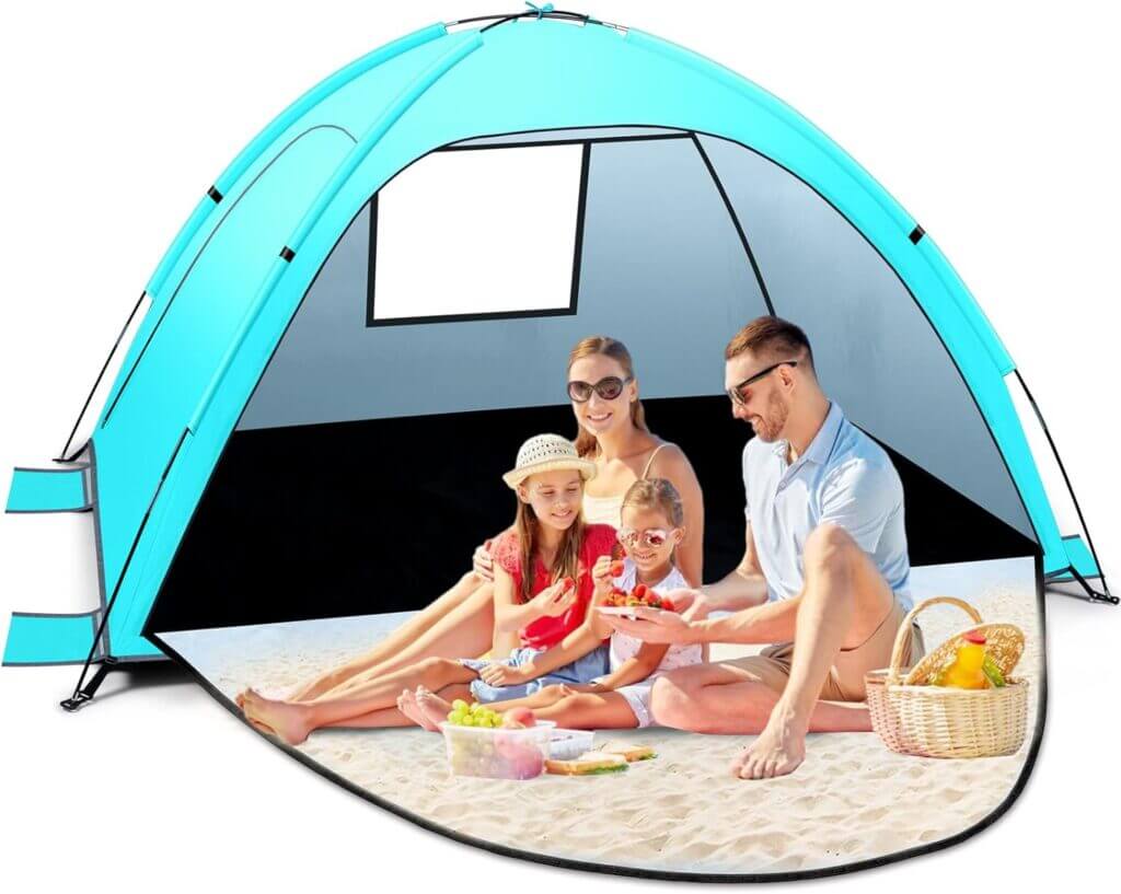 Pop Up Strandmuschel – 70% Rabatt